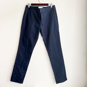 ami Alexandre Mattiussi Dark Navy Blue Chino Trouser XL 36/32